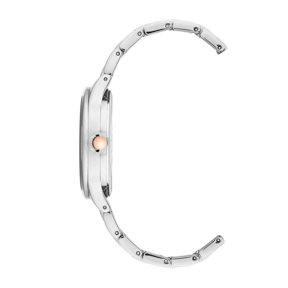 שעון נשים אנה קליין ANNE KLEIN AK/3417SVRT – לוח כסוף – תמונה 2