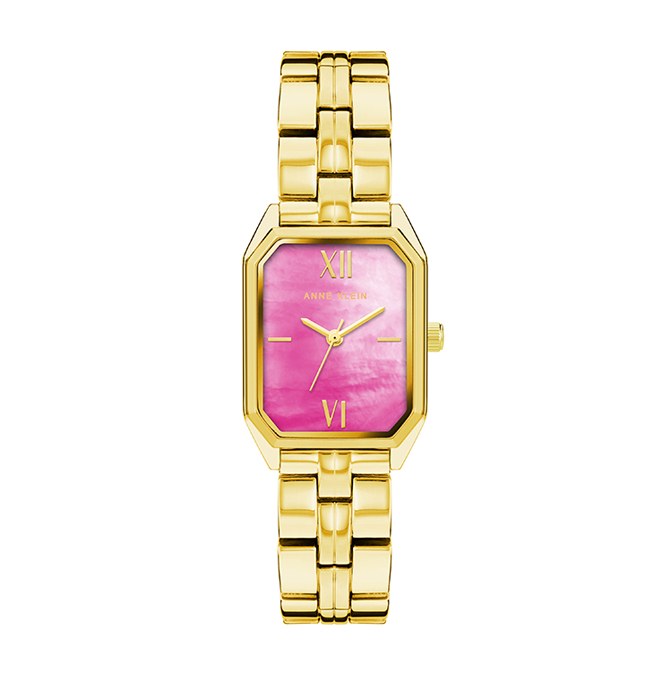 שעון נשים אנה קליין ANNE KLEIN AK/3774HPGB – לוח אם הפנינה ורוד
