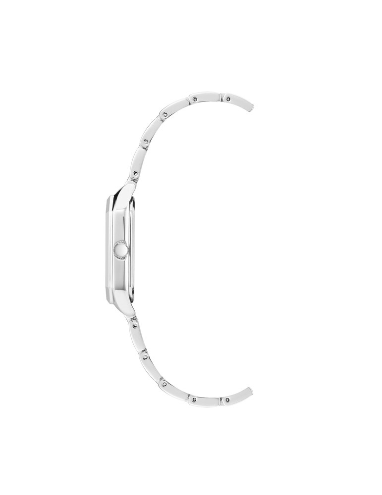 שעון נשים אנה קליין ANNE KLEIN Octagonal Shaped Metal Bracelet Watch AK/3775BKSV – תמונה 2