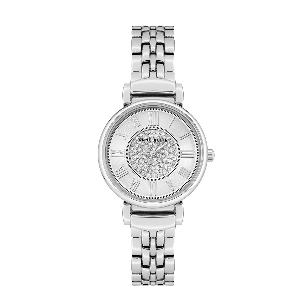 שעון נשים אנה קליין ANNE KLEIN AK/3873SVSV – לוח כסוף