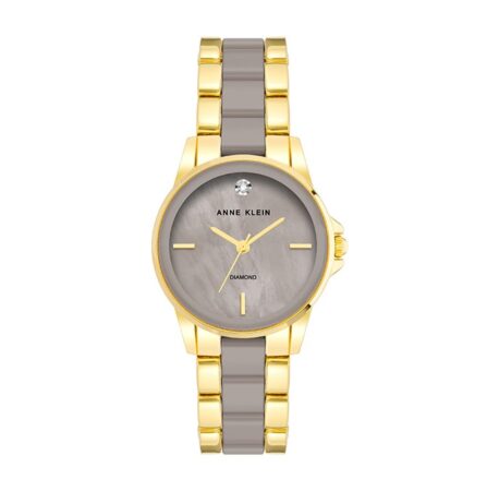 שעון נשים אנה קליין ANNE KLEIN AK/4118TPGB – לוח אם הפנינה אפור