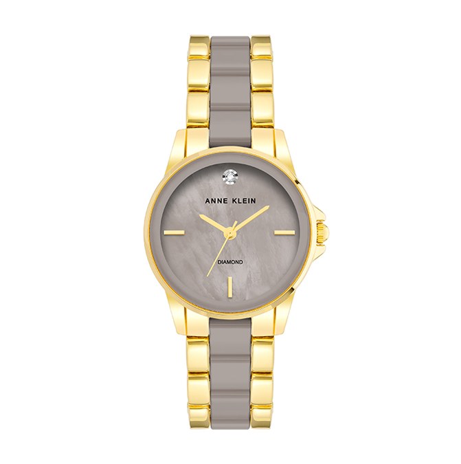 שעון נשים אנה קליין ANNE KLEIN AK/4118TPGB – לוח אם הפנינה אפור