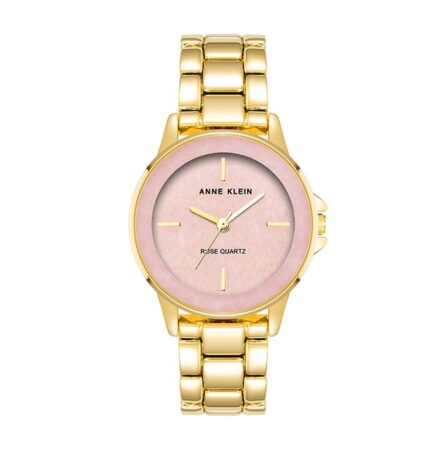 שעון נשים אנה קליין ANNE KLEIN AK/4132RQGB – לוח ורוד בהיר