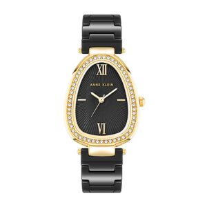 שעון נשים אנה קליין ANNE KLEIN AK/5012GPBK – לוח שחור