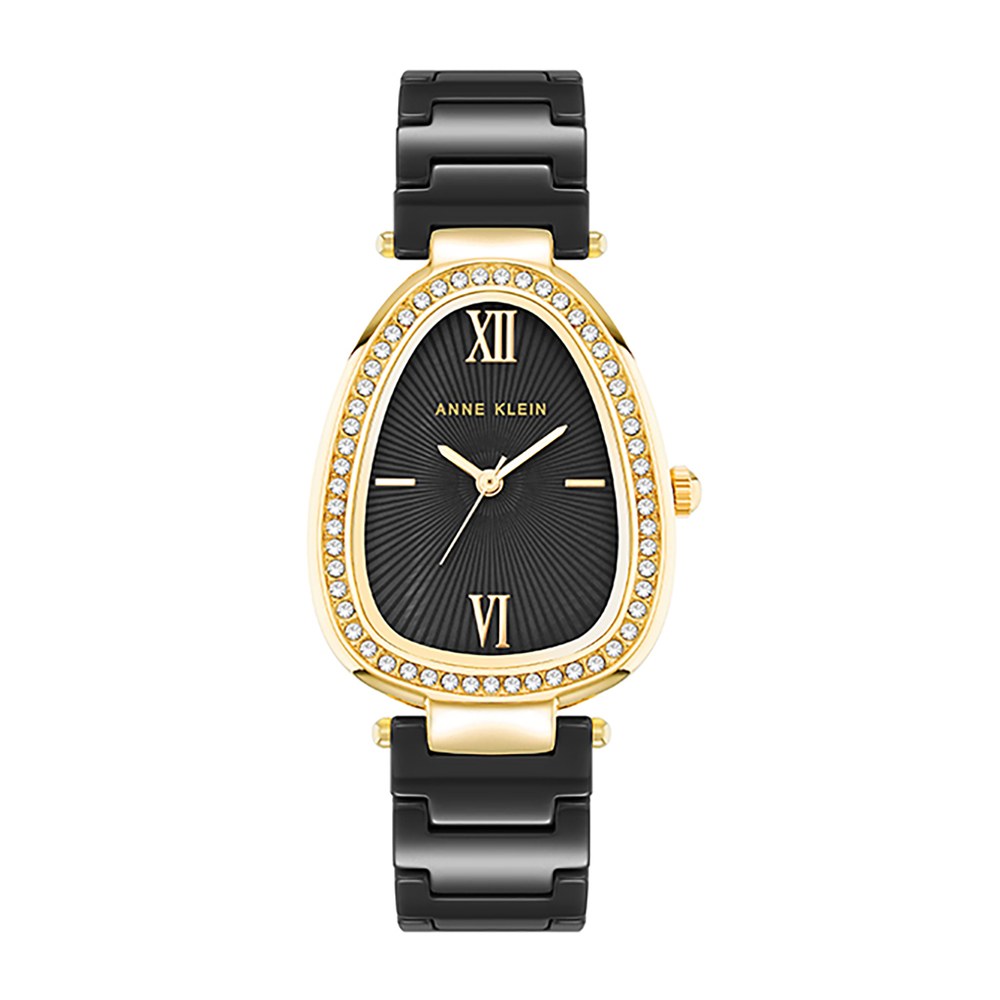 שעון נשים אנה קליין ANNE KLEIN AK/5012GPBK – לוח שחור