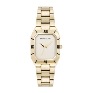 שעון נשים אנה קליין ANNE KLEIN AK/5038CHGB – לוח לבן