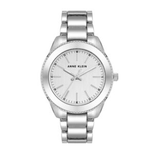 שעון נשים אנה קליין ANNE KLEIN AK/5043SVSV – לוח לבן