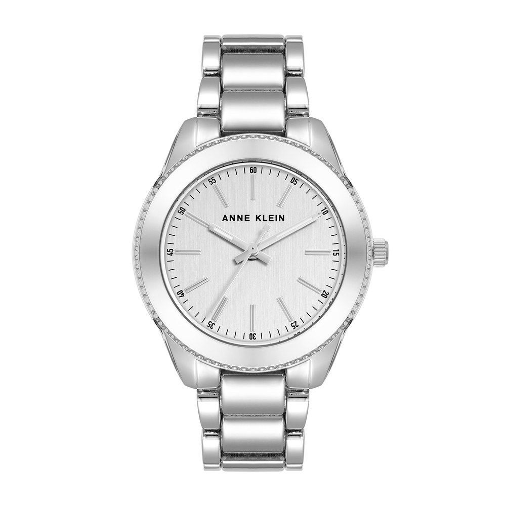 שעון נשים אנה קליין ANNE KLEIN AK/5043SVSV – לוח לבן