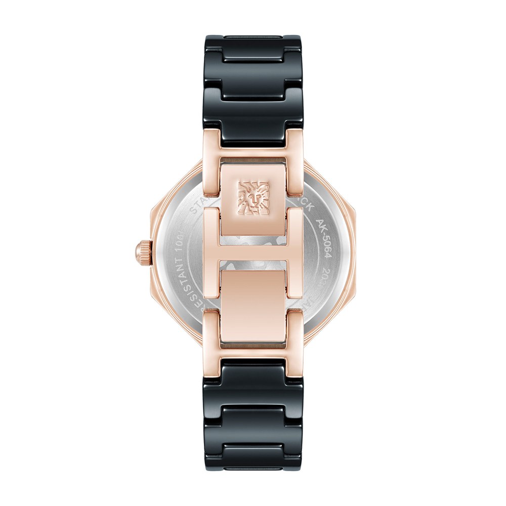 שעון נשים אנה קליין ANNE KLEIN AK/5064BYBK – לוח בורדו – תמונה 3