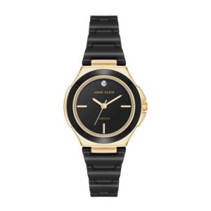שעון נשים אנה קליין ANNE KLEIN AK/5112GPBK – לוח שחור