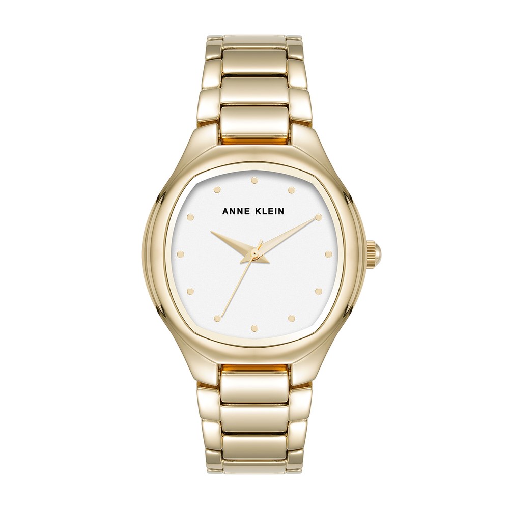 שעון נשים אנה קליין ANNE KLEIN AK/5132SVGB – לוח לבן