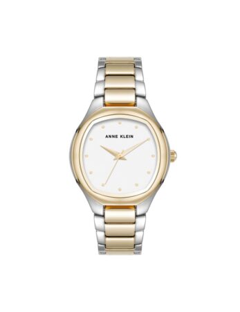 שעון נשים אנה קליין ANNE KLEIN Everyday Cushion Metal Bracelet Watch AK/5133SVTT