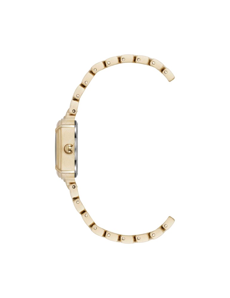 שעון נשים + צמיד אנה קליין ANNE KLEIN Modern Easy To Read Dial Bracelet Watch AK/5230GPST – תמונה 2