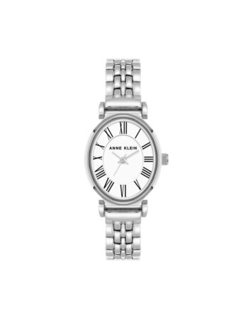שעון נשים אנה קליין ANNE KLEIN Classic Elegance Oval Watch AK/5329SVSV