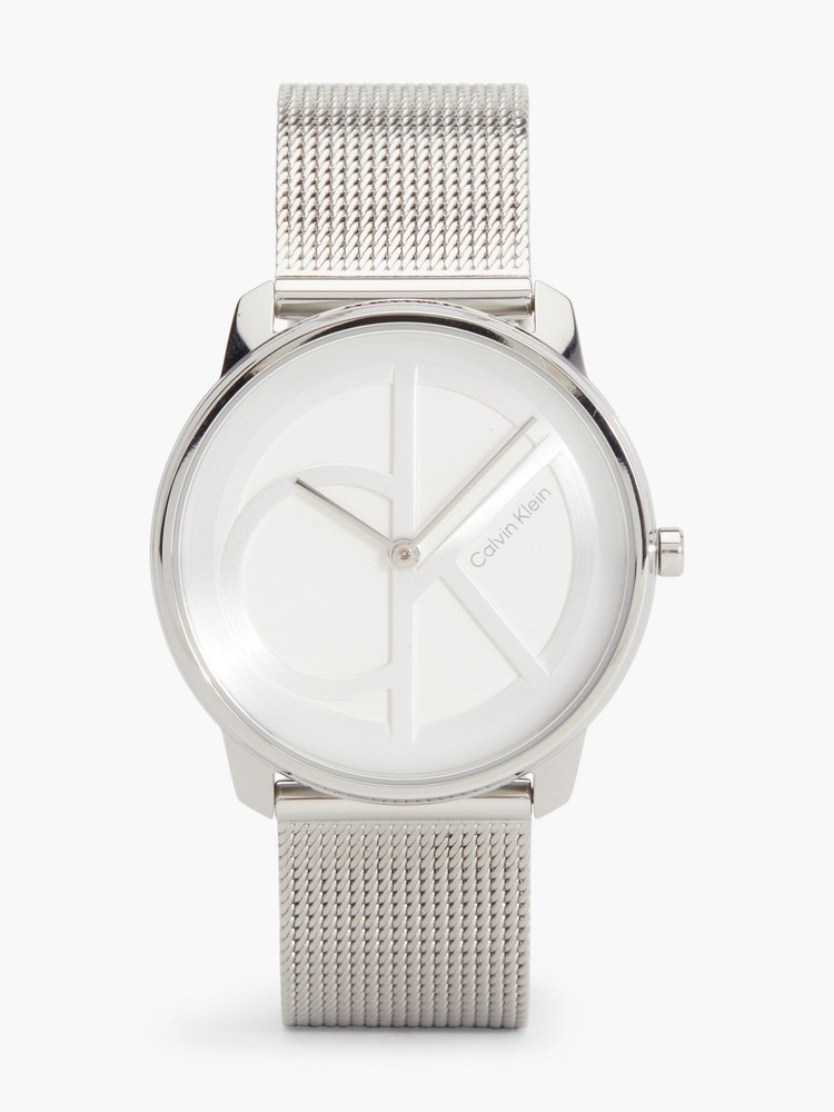 שעון יוניסקס קלווין קליין CALVIN KLEIN CK Iconic Mesh 25200032