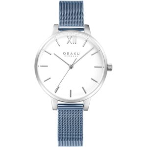שעון נשים אובקו OBAKU Liv Iceblue V209LXCIMA
