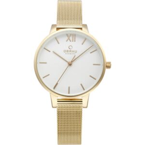 שעון נשים אובקו OBAKU Liv Gold V209LXGIMG