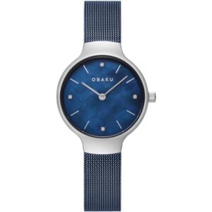 שעון נשים אובקו OBAKU Vikke Arctic V241LXCLML