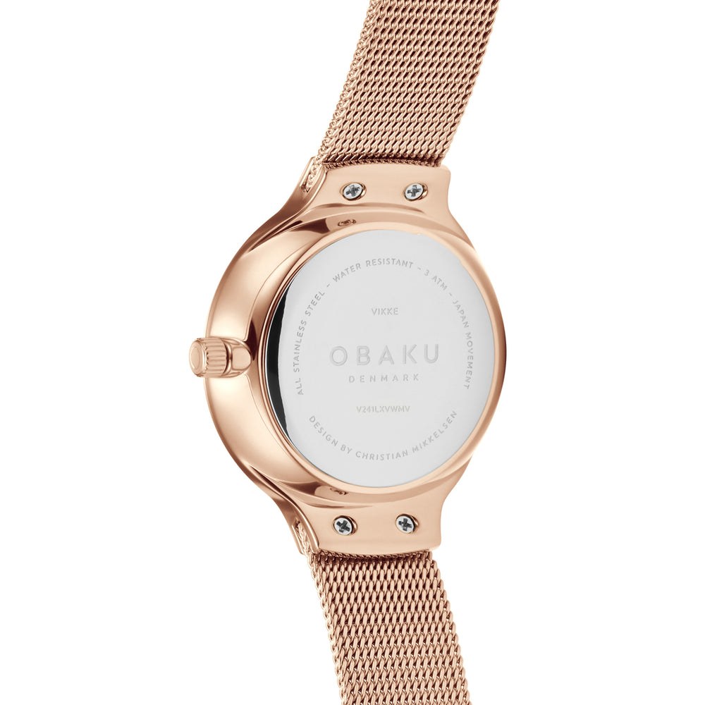 שעון נשים אובקו OBAKU Vikke Rose V241LXVWMV – תמונה 3