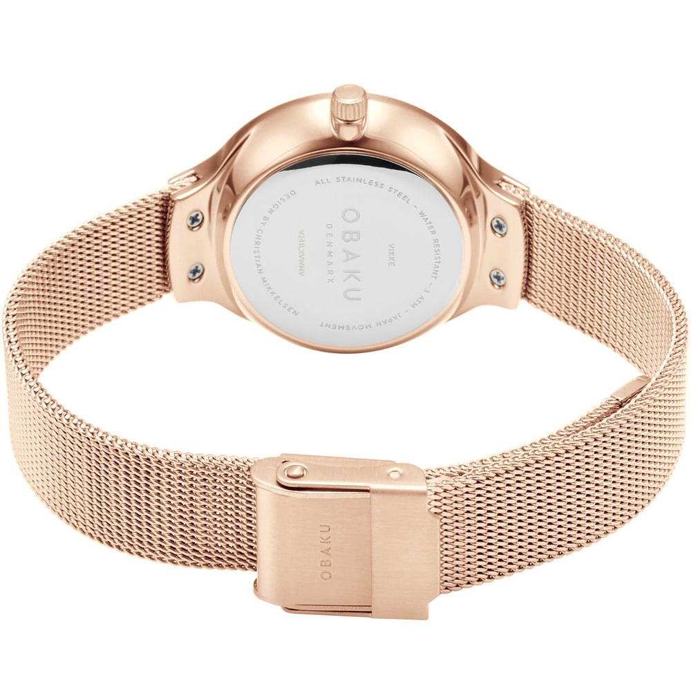 שעון נשים אובקו OBAKU Vikke Rose V241LXVWMV – תמונה 4
