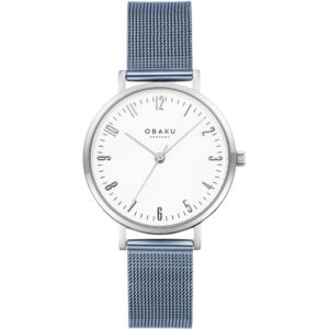 שעון נשים אובקו OBAKU Brink Lille Iceblue V248LXCIMA