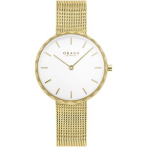 שעון נשים אובקו OBAKU Folder Gold V252LXGIMG