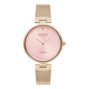 שעון נשים אובקו OBAKU Diamant Peony V256LXVPMV
