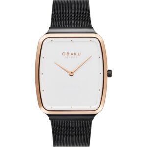 שעון גברים אובקו OBAKU Tern Tuscany V267GXMIMB