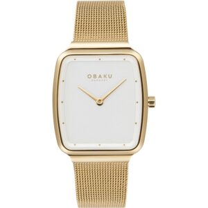 שעון נשים אובקו OBAKU Tern Lille Gold V267LXGIMG