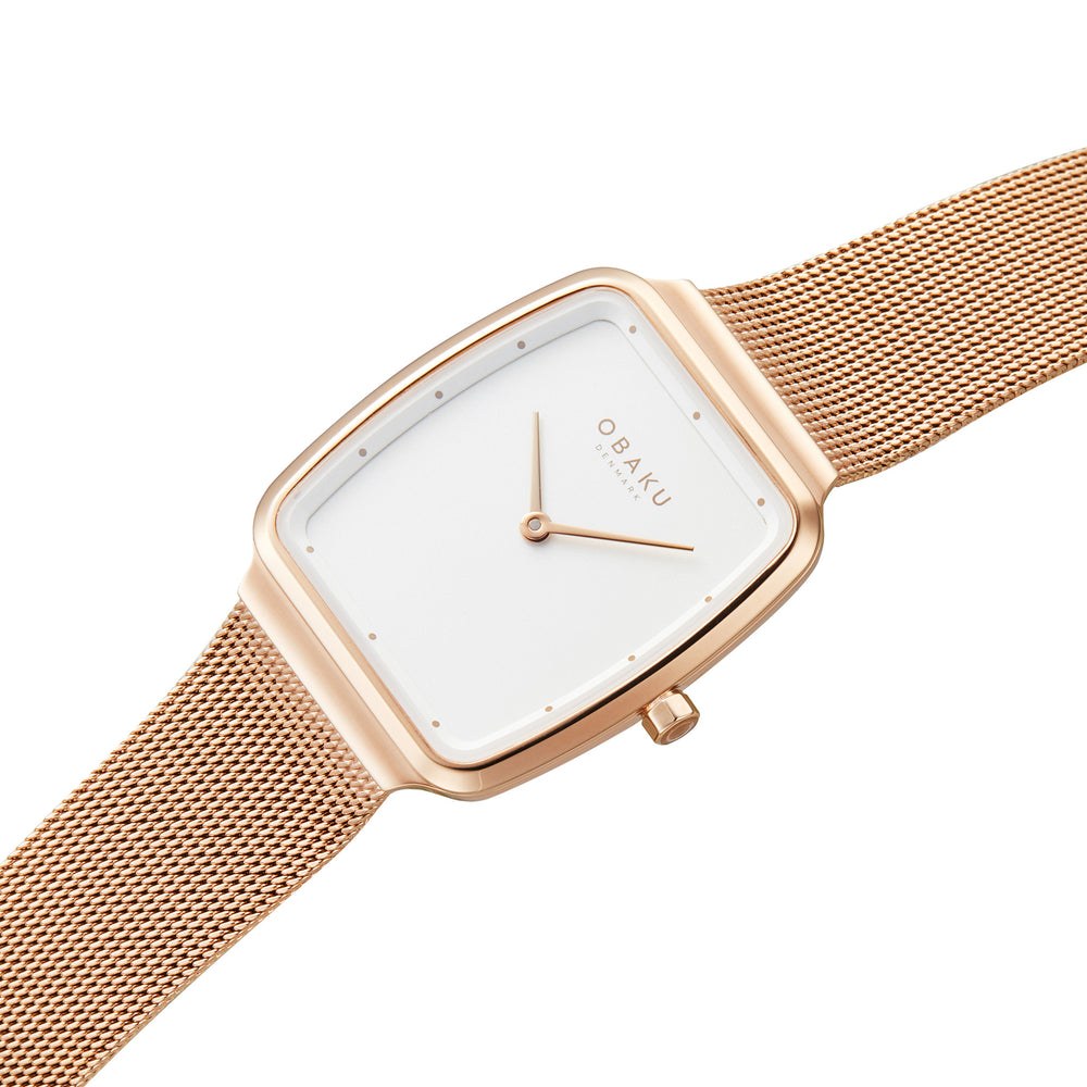 שעון נשים אובקו OBAKU Tern Lille Rose V267LXVIMV – תמונה 2
