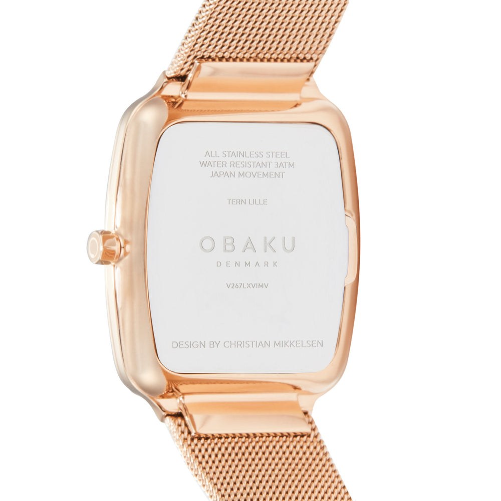 שעון נשים אובקו OBAKU Tern Lille Rose V267LXVIMV – תמונה 4