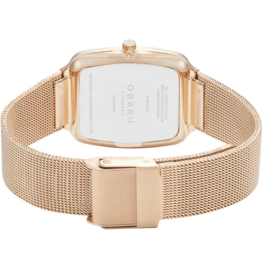 שעון נשים אובקו OBAKU Tern Lille Rose V267LXVIMV – תמונה 5