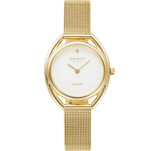 שעון נשים אובקו OBAKU Juvel Gold V286LXGIMG