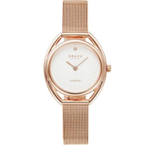 שעון נשים אובקו OBAKU Juvel Rose V286LXVIMV