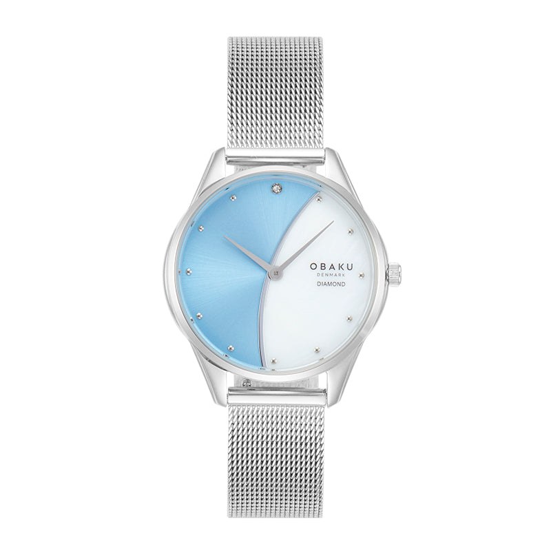 שעון נשים אובקו OBAKU Smykke Maane Cyan V297LXCXMC-DLW