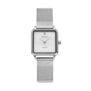 שעון נשים אובקו OBAKU Adamas Steel V301LXCWMC