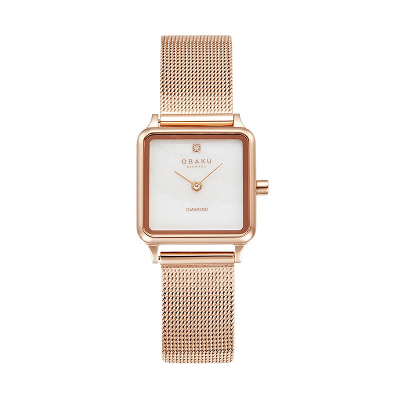 שעון נשים אובקו OBAKU Adamas Rose V301LXVWMV