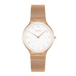 שעון נשים אובקו OBAKU Slank Lille Rose V306LXVWMV