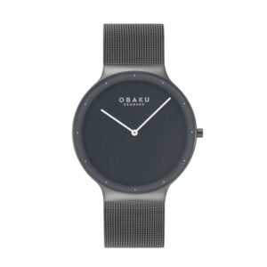 שעון גברים אובקו OBAKU Net Smokey V307GXUUMU