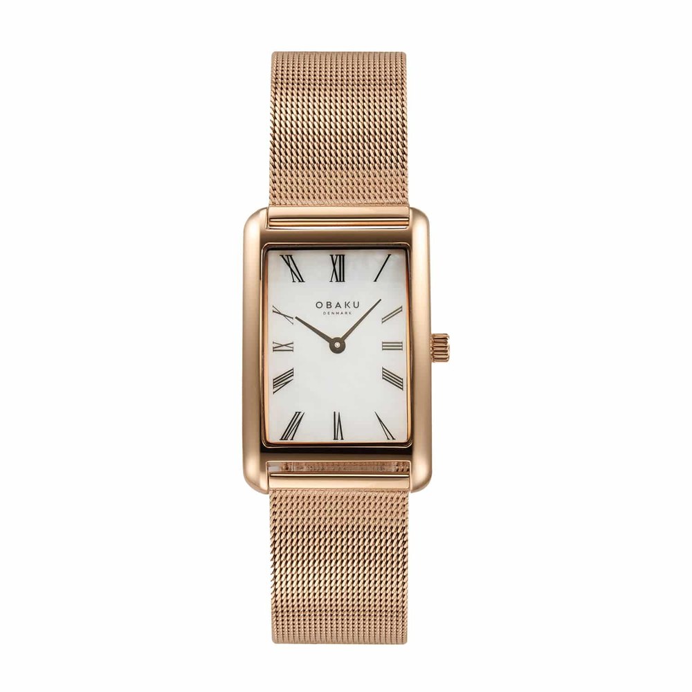 שעון נשים אובקו OBAKU Linde Rose V311LXVWMV