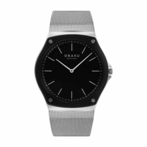 שעון גברים אובקו OBAKU Lagen Monochrome V316GXABMC