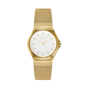 שעון נשים אובקו OBAKU Lagen Lille Gold V316LXGWMG