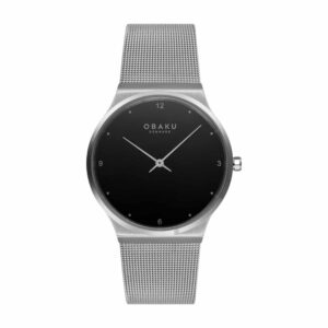 שעון גברים אובקו OBAKU Servietter Onyx V319GXCBMC