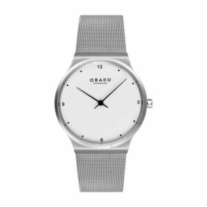 שעון גברים אובקו OBAKU Servietter Steel V319GXCWMC