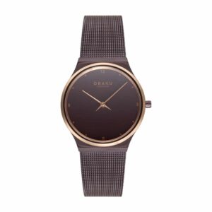 שעון נשים אובקו OBAKU Servietter Lille Walnut V319LXXNMN