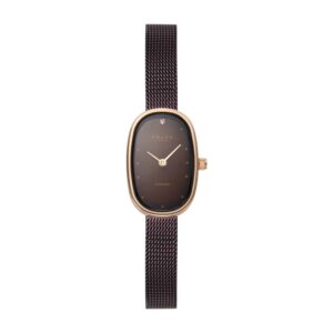 שעון נשים אובקו OBAKU Flamme Walnut V321LXVNMN
