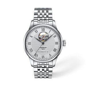 שעון גברים טיסו TISSOT Le Locle Open Heart 39.3mm T006.407.11.033.02