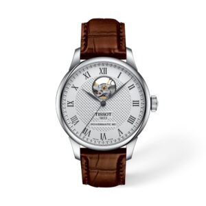 שעון גברים טיסו TISSOT Le Locle Open Heart 39.3mm T006.407.16.033.01