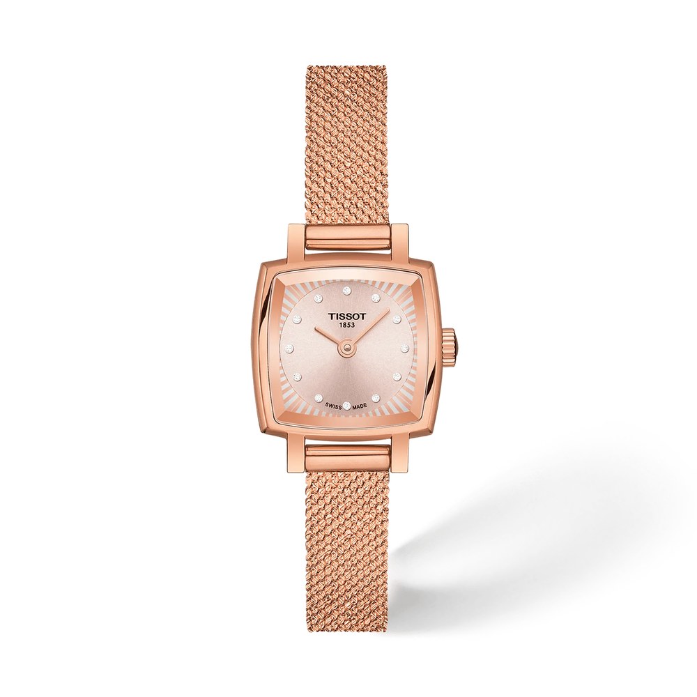 שעון נשים טיסו TISSOT Lovely Square 20x20mm T058.109.33.456.00