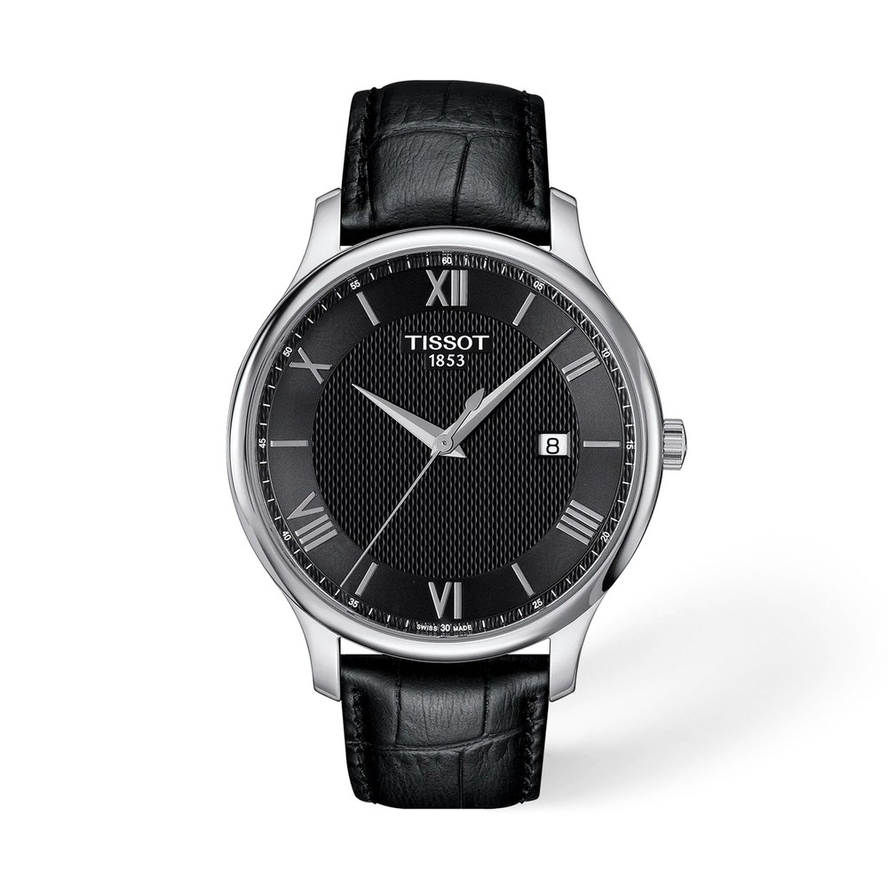 שעון גברים טיסו TISSOT Tradition 42mm T063.610.16.058.00